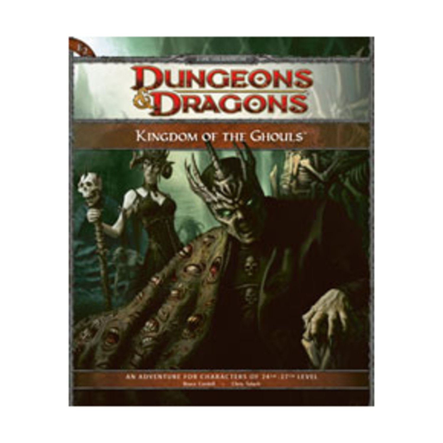 WotC D&D 4e Epic Tier Trilogy #2 - Kingdom of the Ghouls VG+
