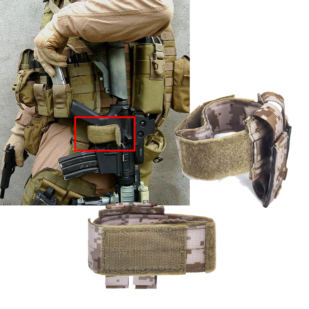 Tactical EI style Belt launcher fixing ring stabilizing ring