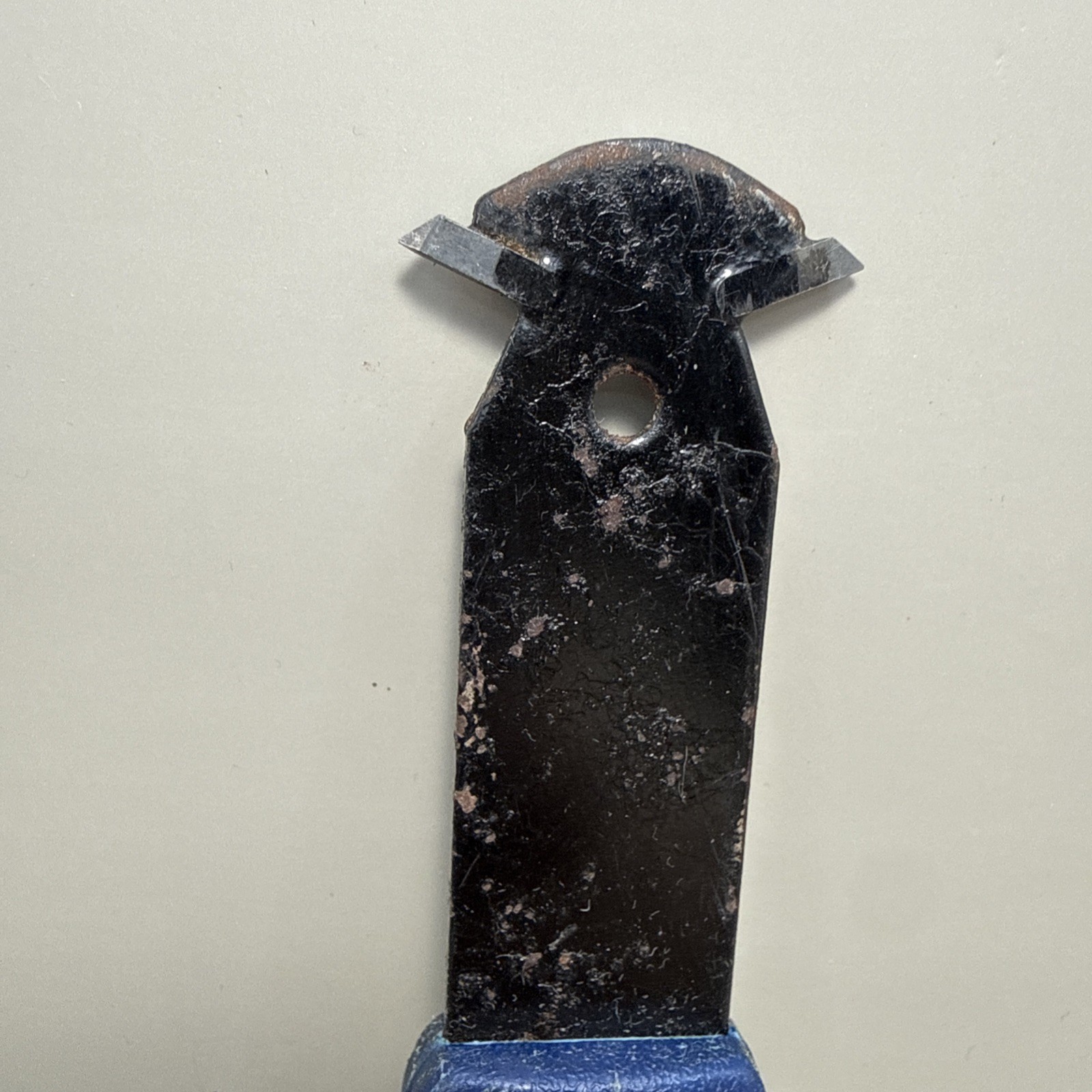 QEP BackerBoard Scoring Knife with Carbide Tip Blue Handle 7.75” Long