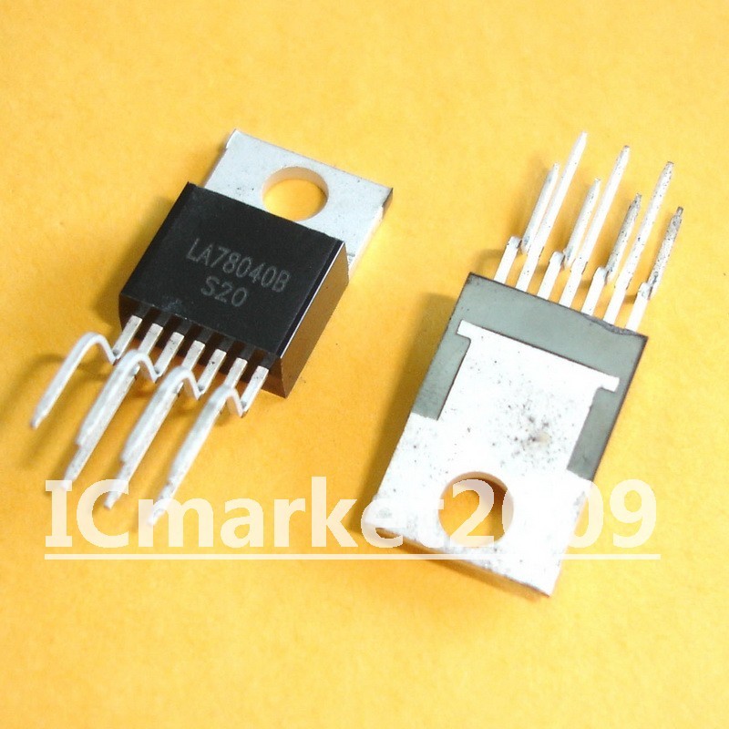 10 PCS LA78040B TO-220 LA78040 TV and CRT Display Vertical Output IC Chip