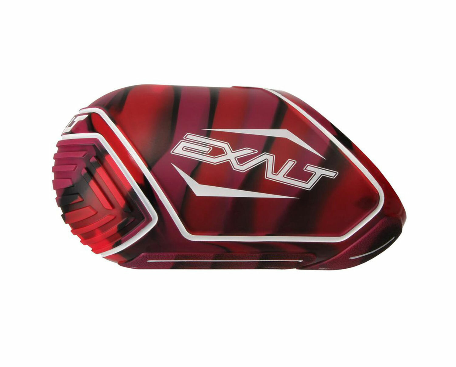 Exalt Medium Tank Cover Red Swirl Carbon Fiber Tank Paintball FREE SHIPPING