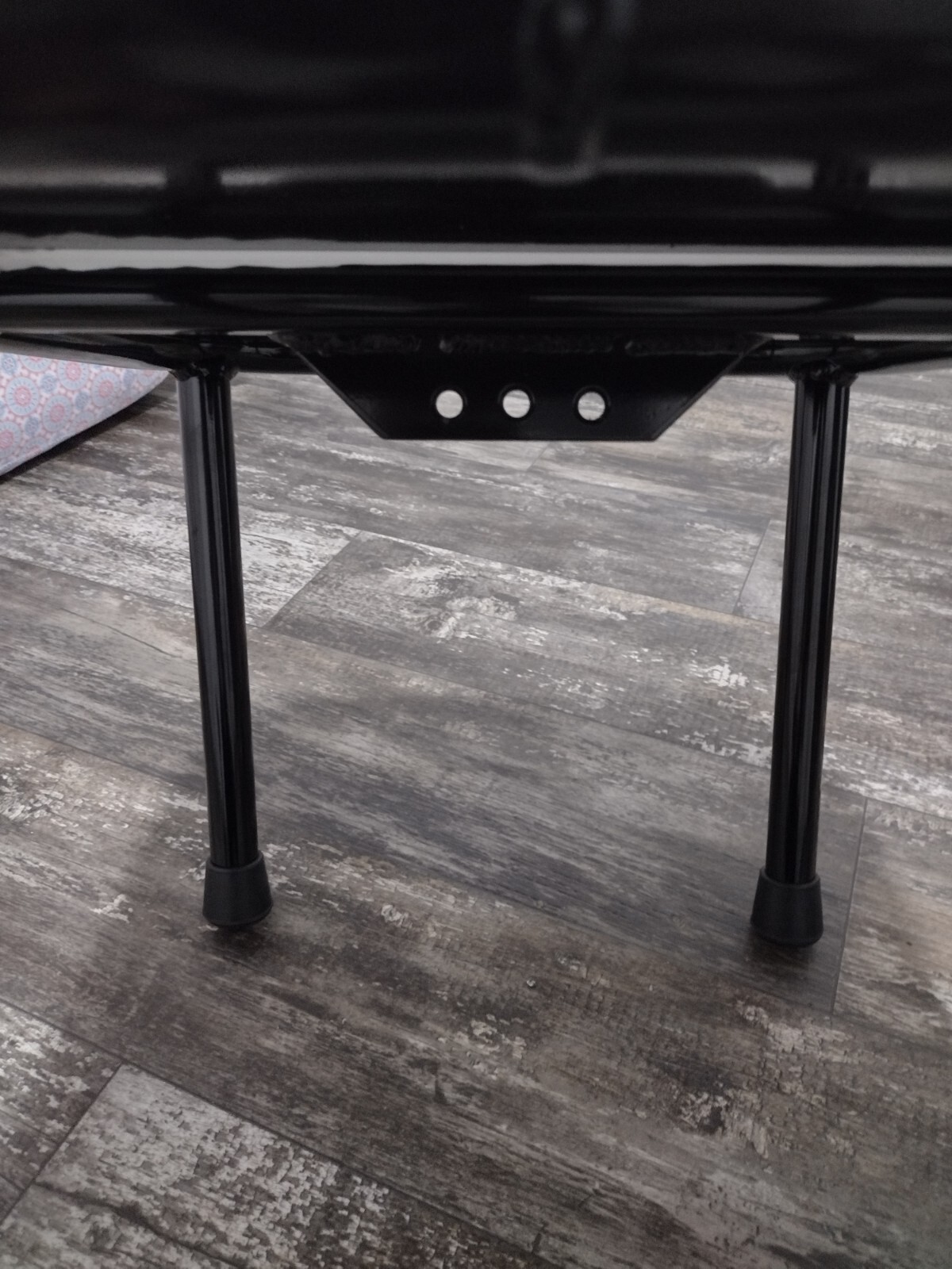 Casting Platform fishing black powder coat