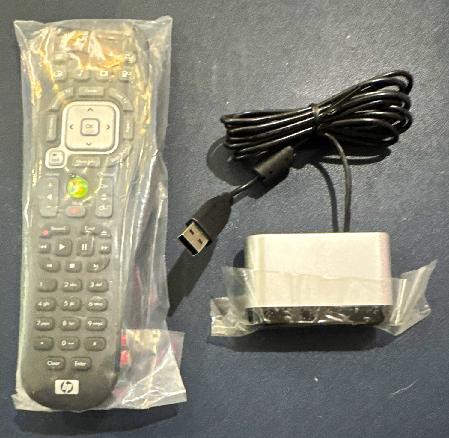 HP 50702583 Multimedia Remote Wireless w/ USB IR Receiver