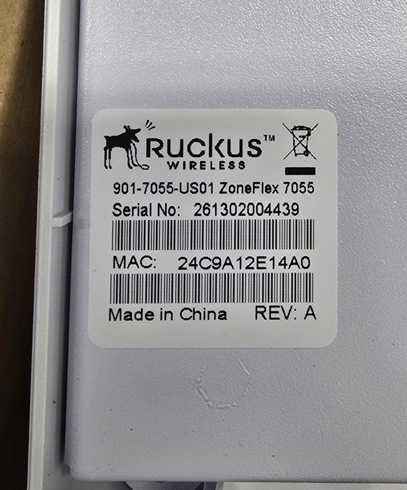 *New In Box* Ruckus ZoneFlex 7055 WiFi Unleashed Wireless Access Point