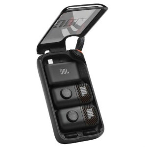 JBL EasySing Mic Mini Duo AI Wireless Pin Mic 6H Battery Black Fast Shipping NEW