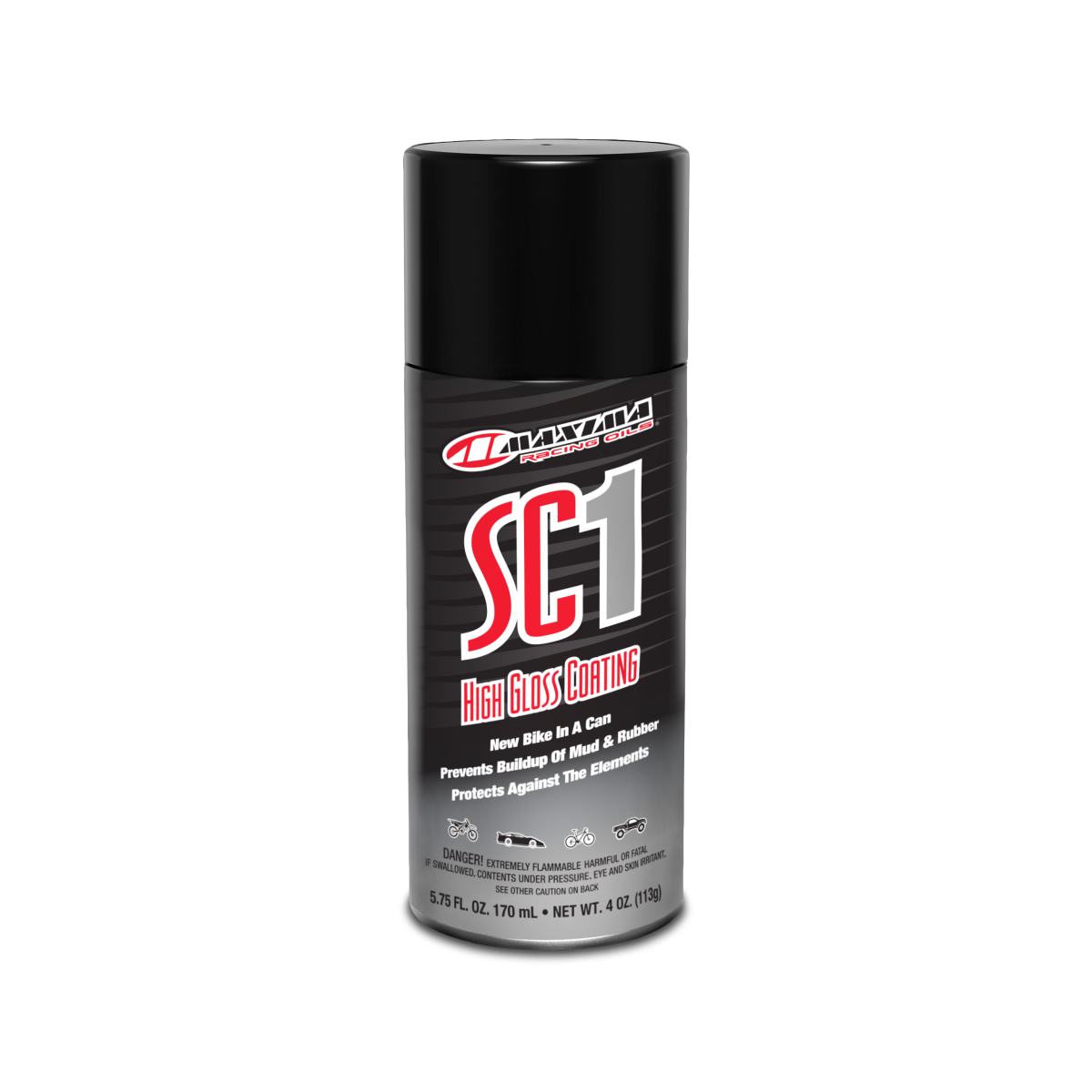 Maxima Racing Oils 78904 SC1 High Gloss Coating 4oz Can