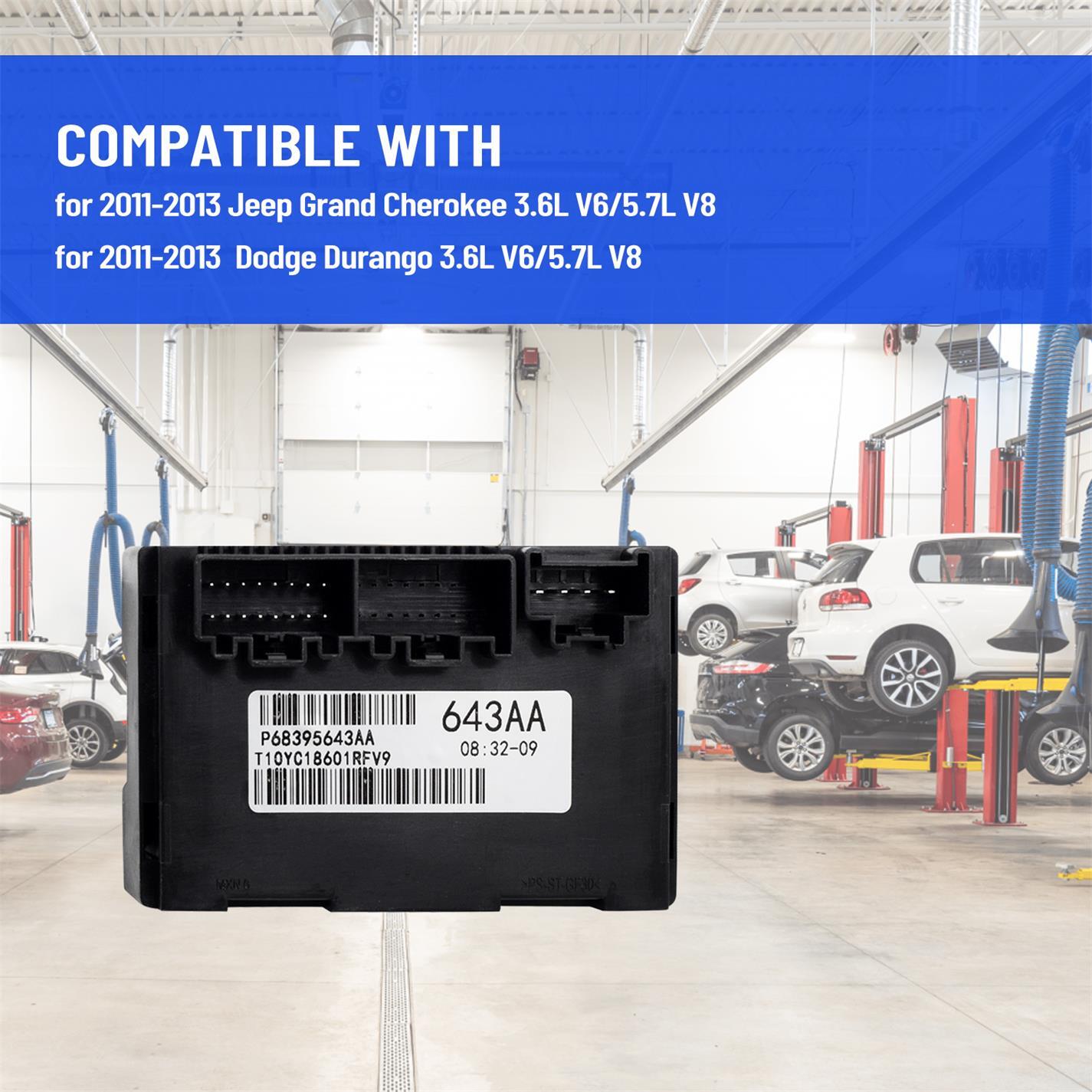 Programmed Transfer Case Control Module 68395643AA FOR 11-13 Jeep Grand Cherokee