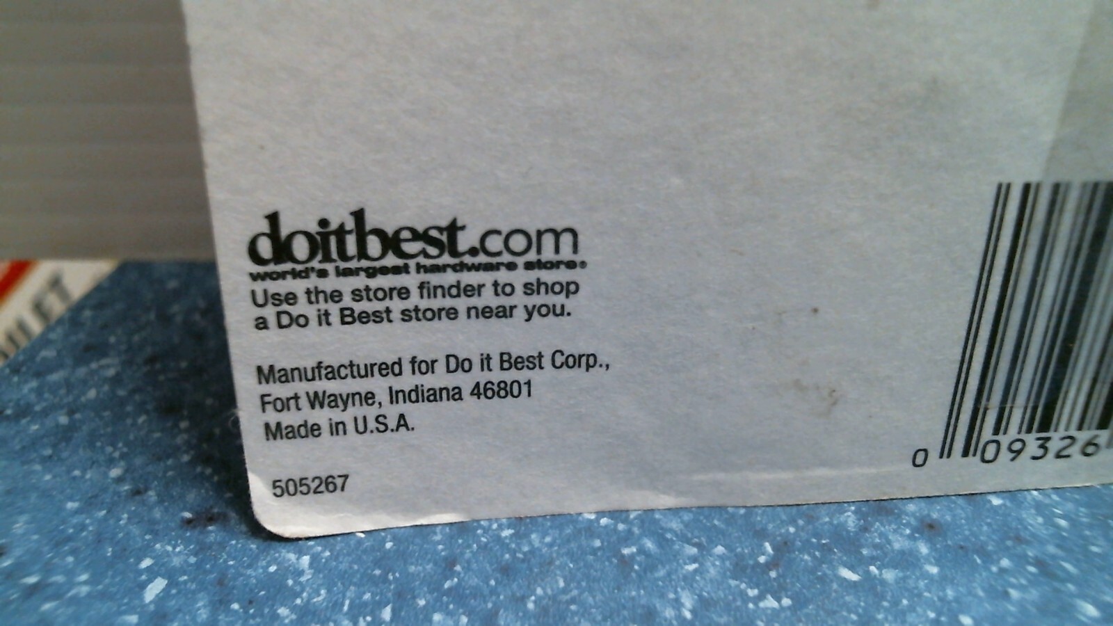 Do It Best Plastic Epoxy 1 Oz. (387010) FS