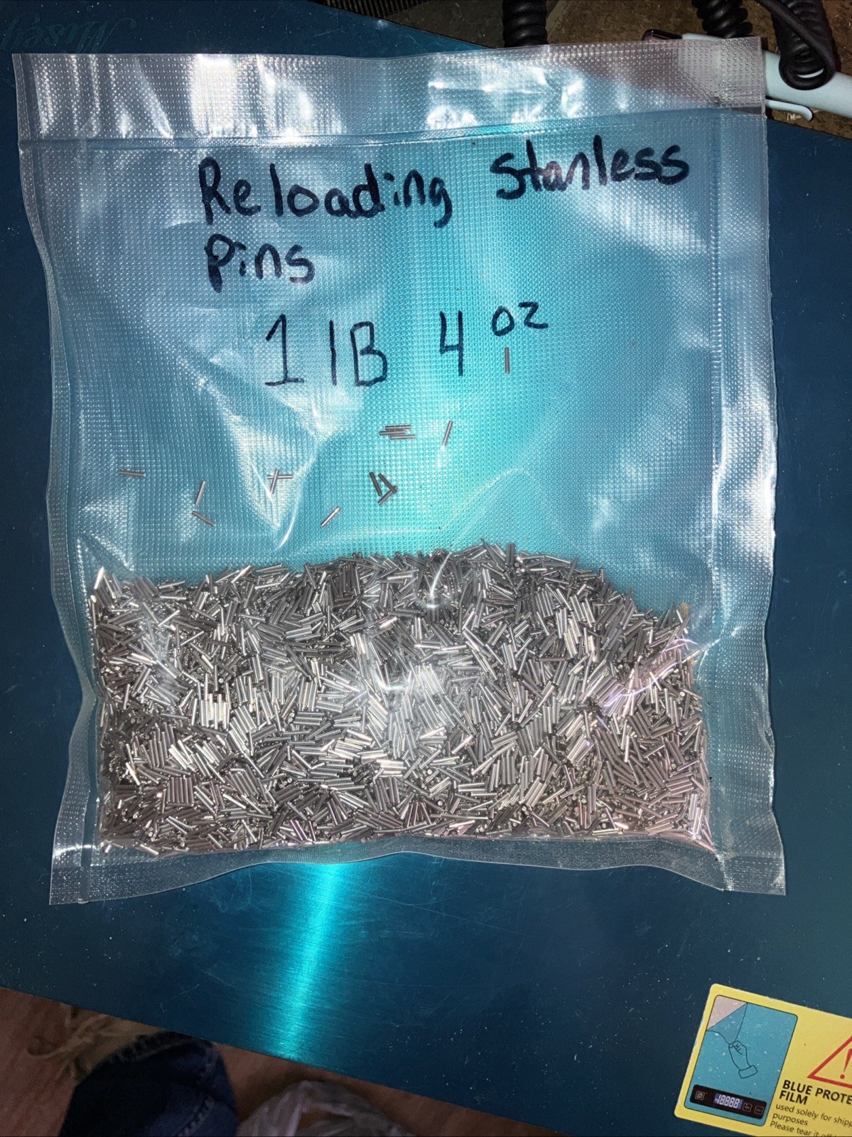 1 lb 4 Oz Stainless Steel Tumbling Media Pins (New)
