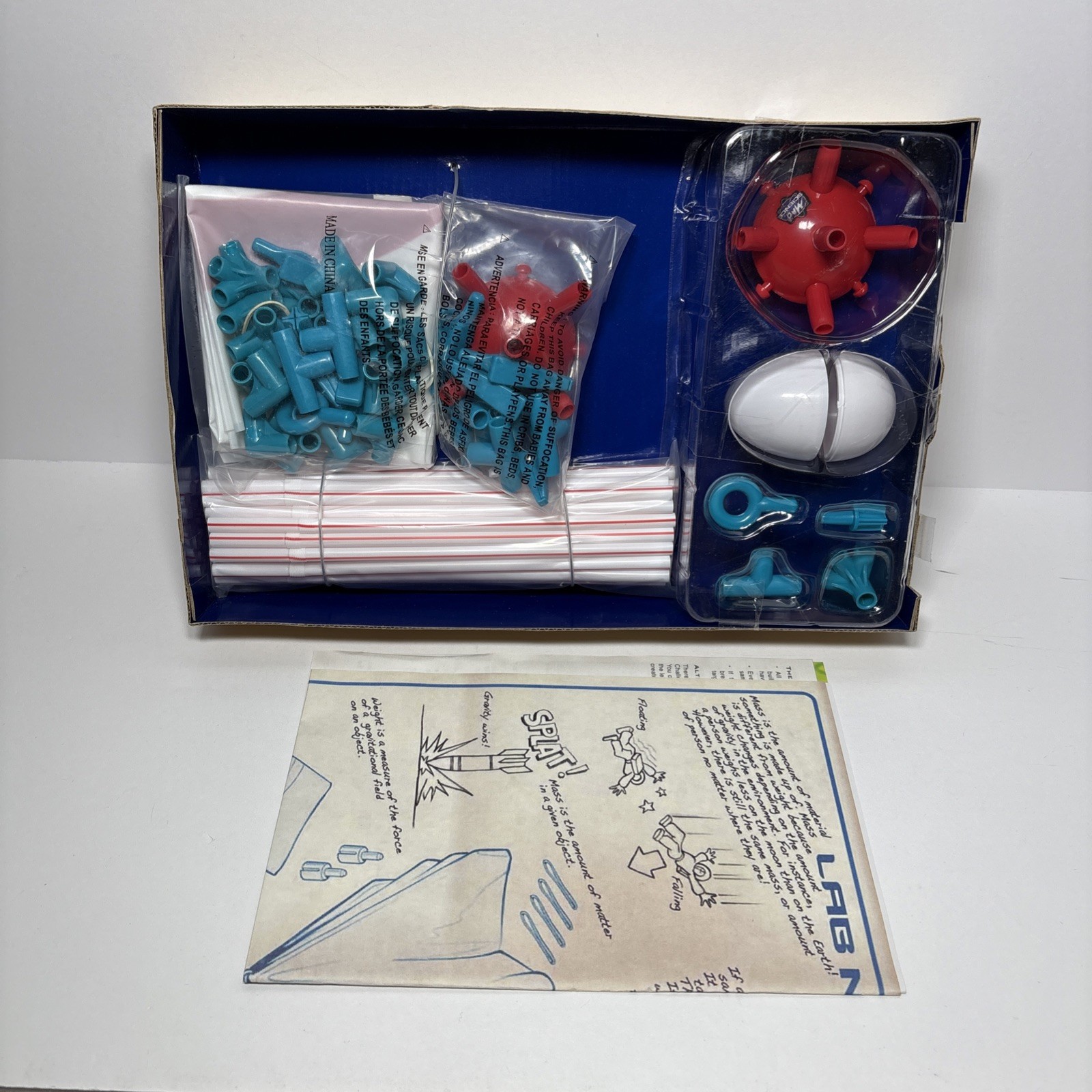 Mad Science Egg Drop Challenge Kit Creativity Problem Solving & Engineering NEW!