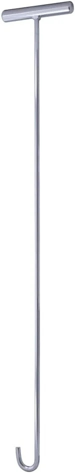 United Pacific 90010 31" Heavy-Duty Chrome Plated 5th Wheel Pin Puller, Solid St