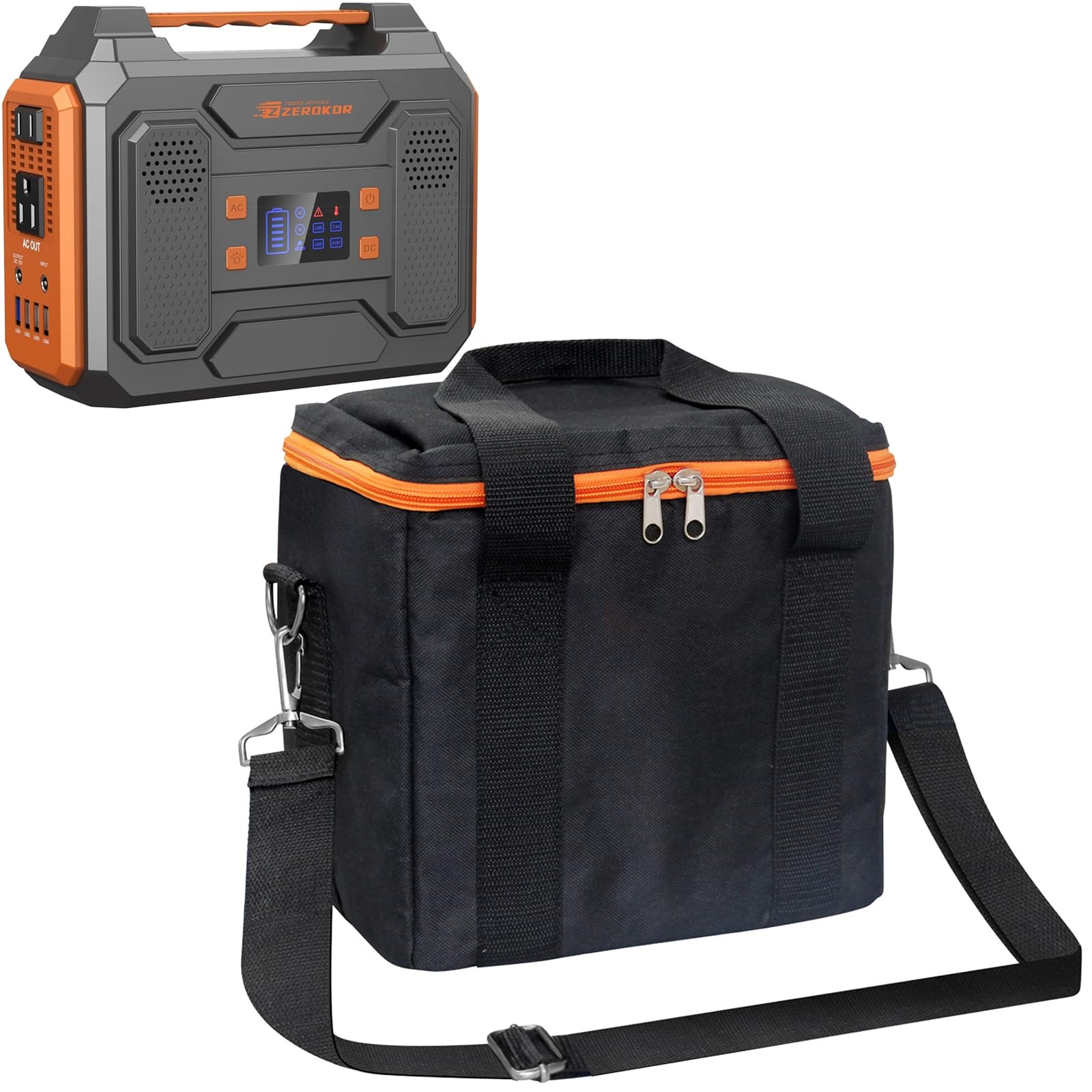 Portable Power Station Generator Carrying Case Compatible With R200 Power Sta...