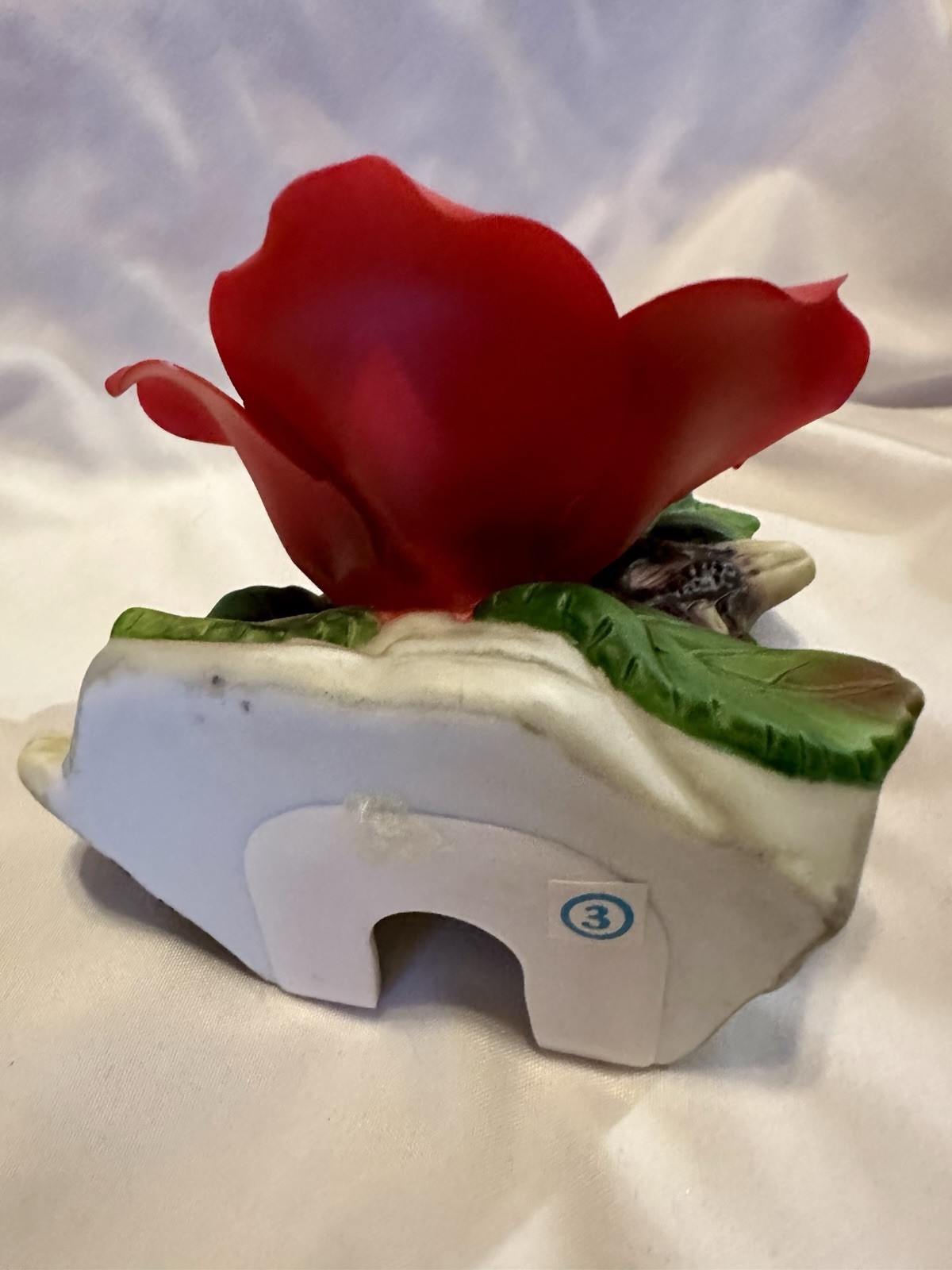 Cosmos Porcelain Red Rose Night Light