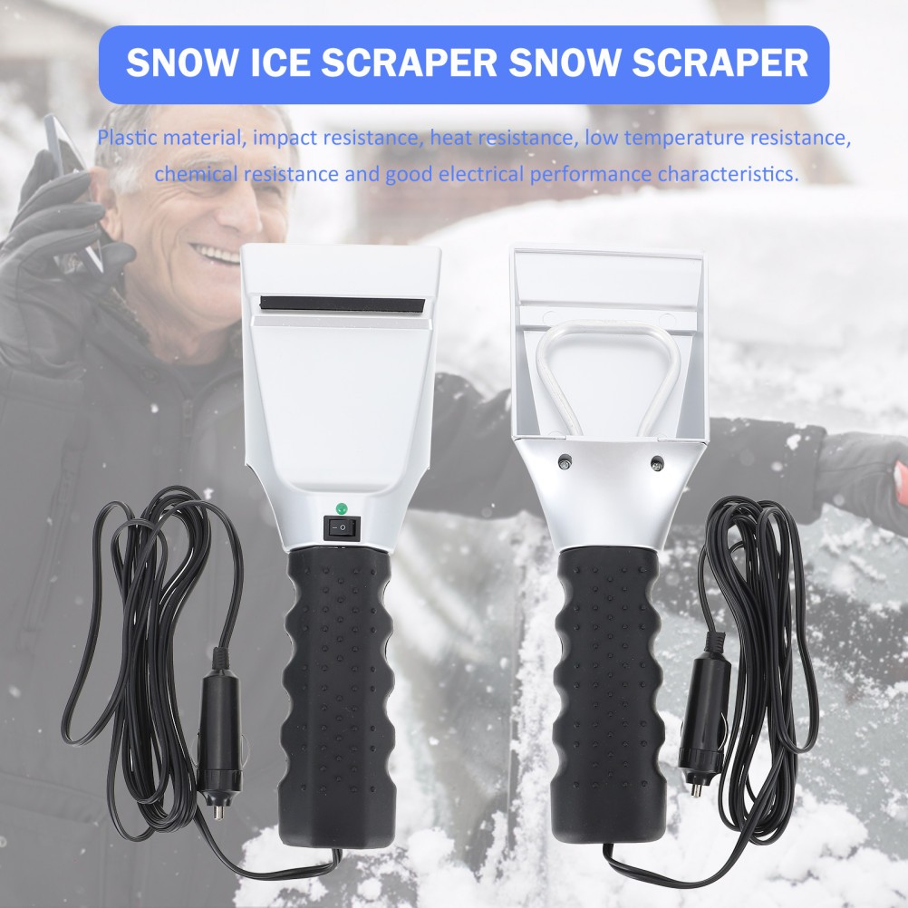 12 V Windscreen Snow Remover Electric Windshield Defroster Scraper Ice