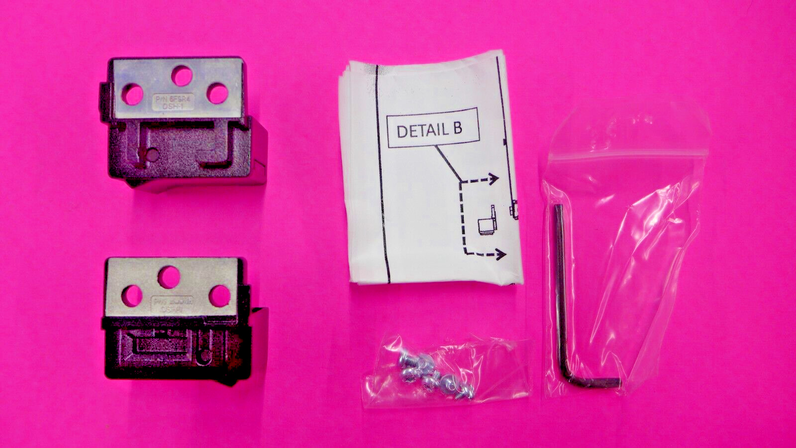 NEW Dell PowerEdge R330 R430 R630 1U Left & Right Chassis Ears w/Screws HRG2N