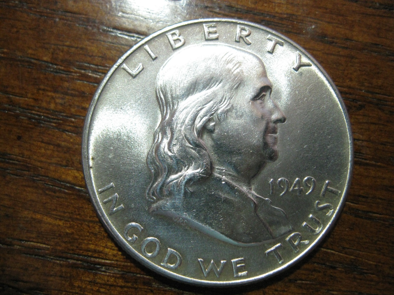 1949 Franklin Half Dollar Gem BU FBL!! "RARE" Date! #262501