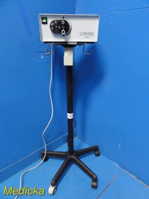 Luxtec LX300 Light Source P/N 400884 W/ Mobile Stand ~ 29686