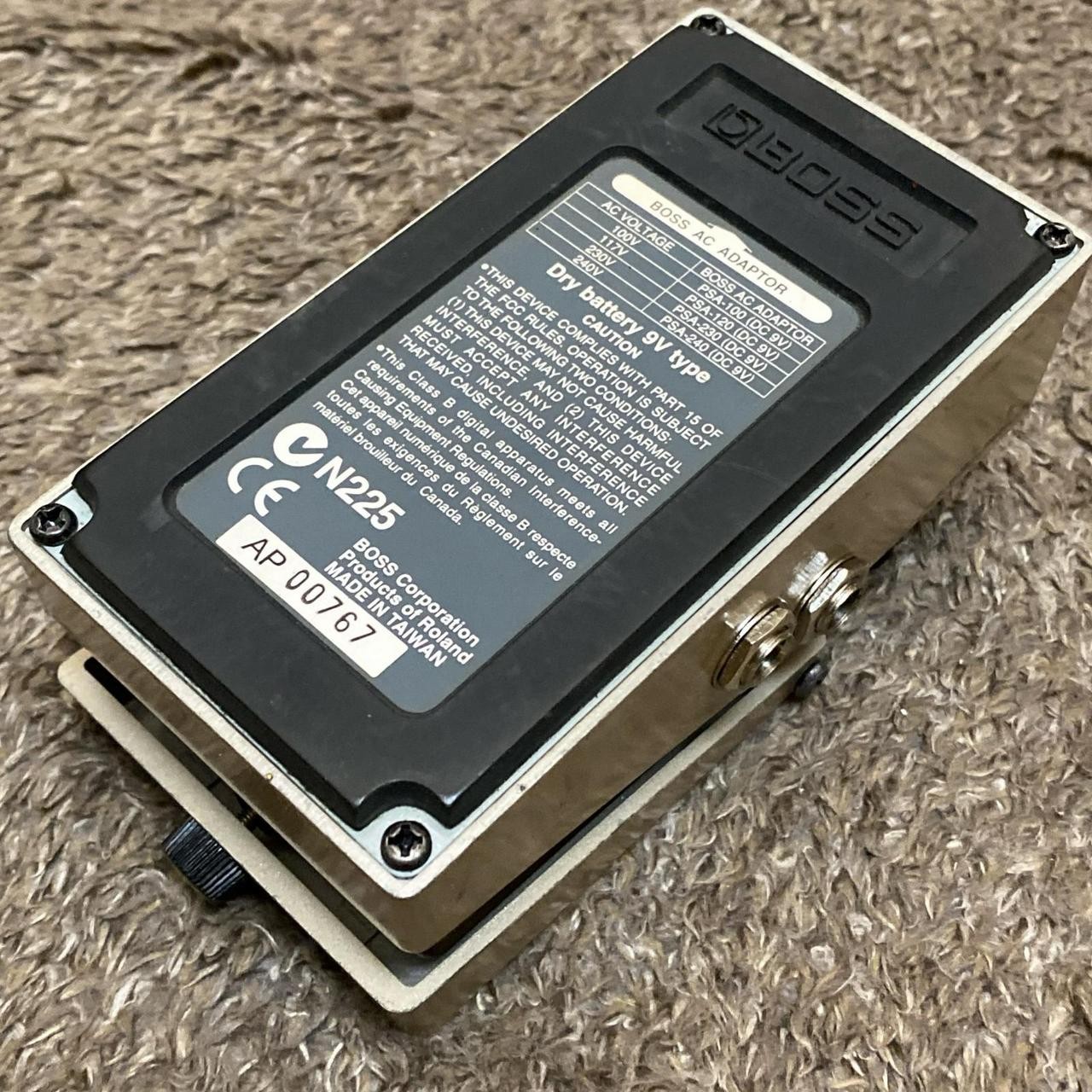 BOSS AW-3 Dynamic Wah Pedal Used with Box, Some Wear