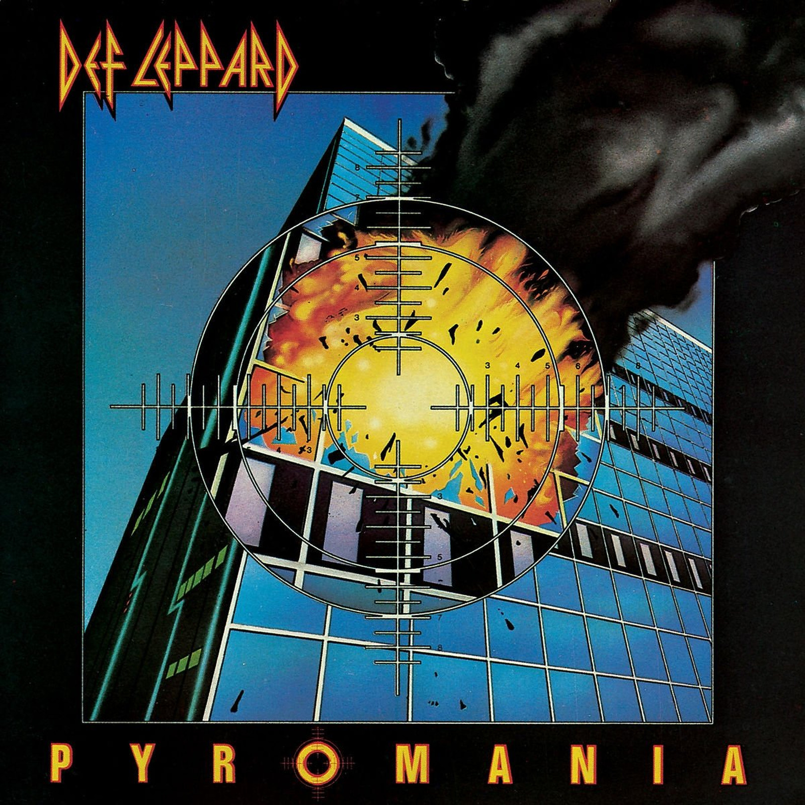 Pyromania Album Def Leppard 1983 Vinyl Record Rock Heavy Metal Hits Photograph