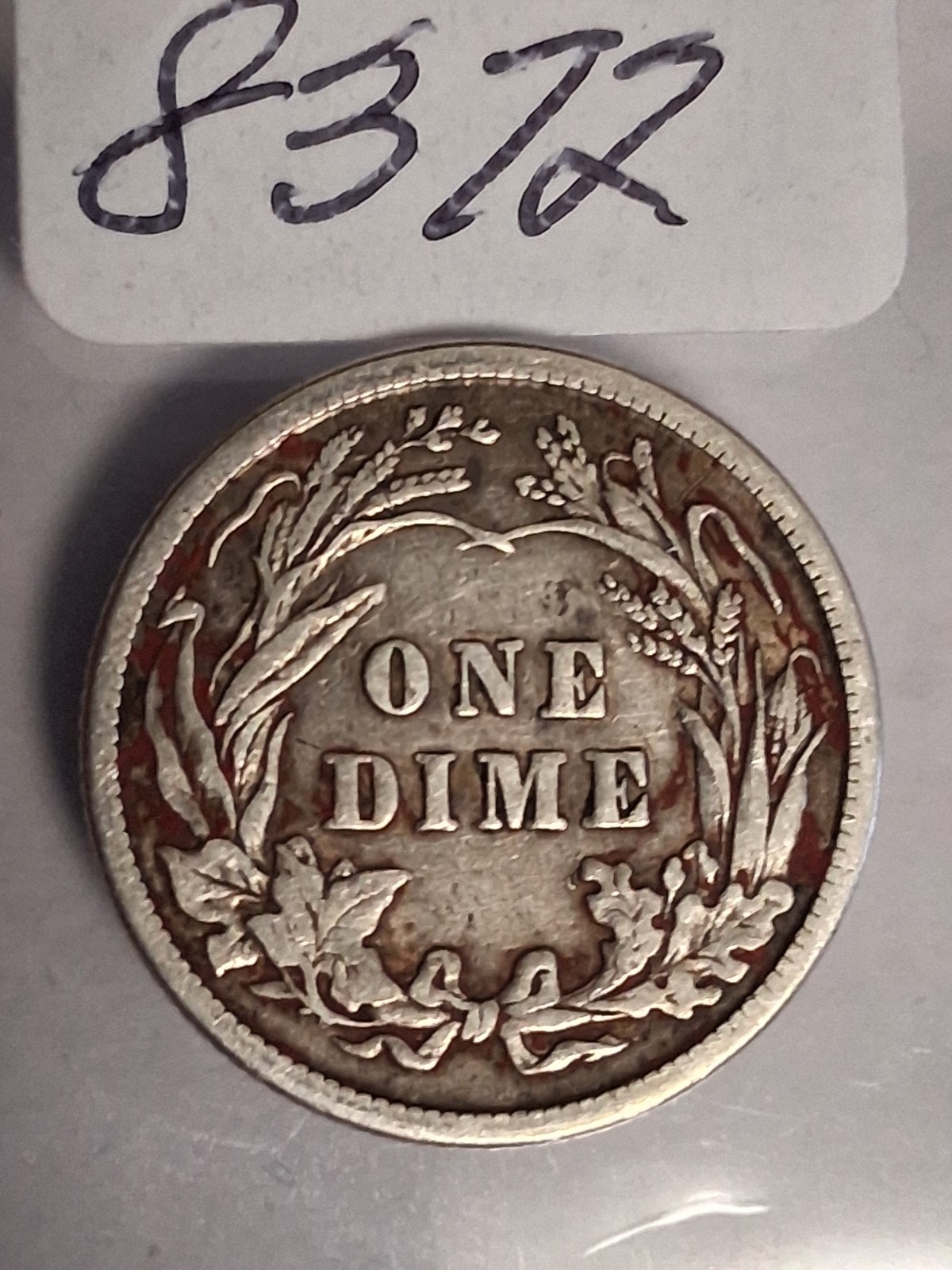 1914 P BARBER DIME - VERY NICE CONDITION FOR ITS AGE !!!