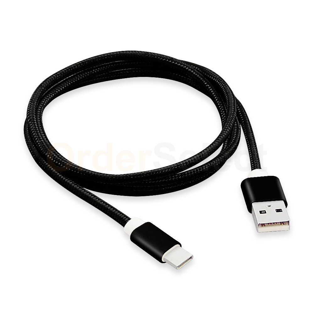 USB Type-C Braided Charger Cable Cord for Nintendo Switch / Switch Lite