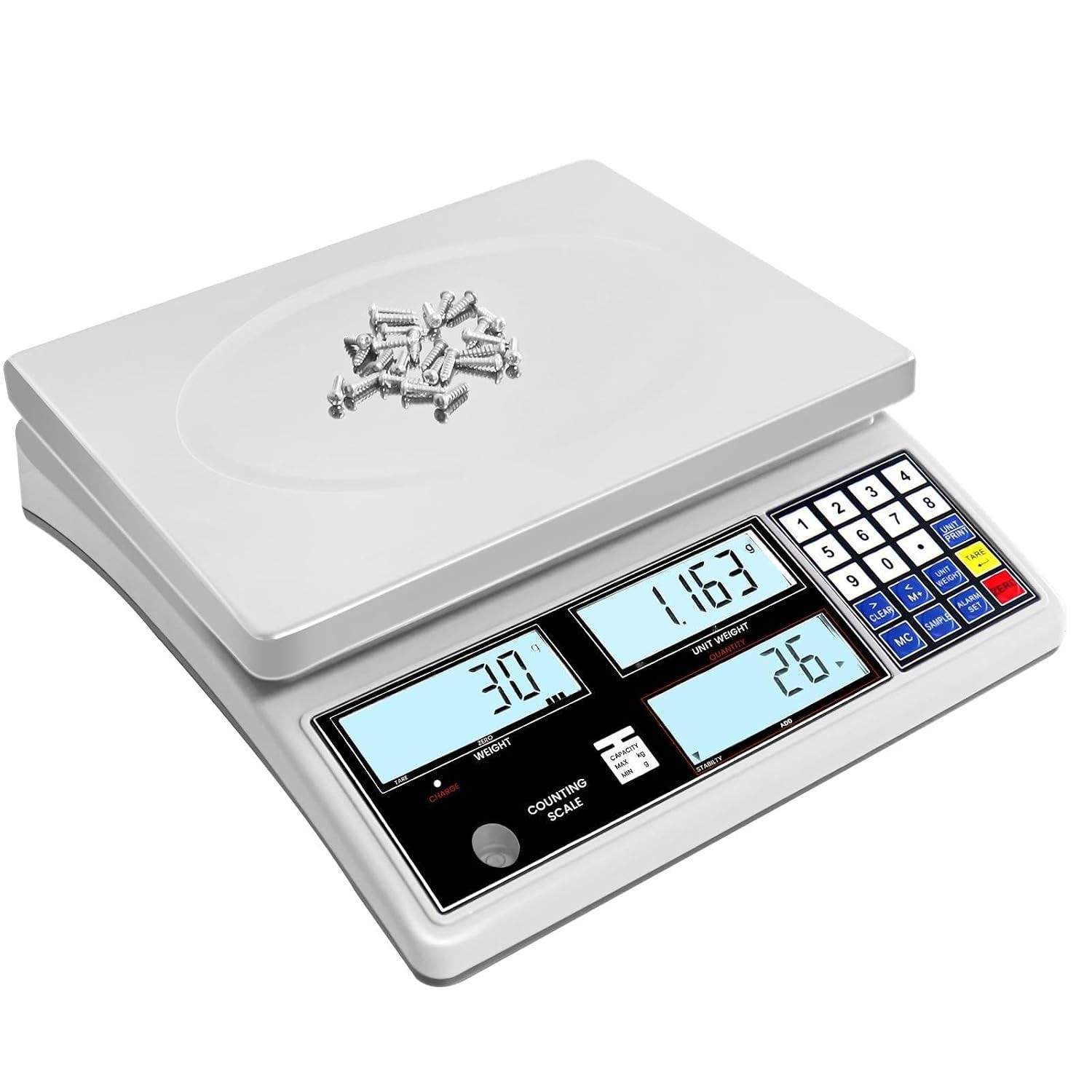 30kg Digital Industrial Counting Scale, g/kg/lb