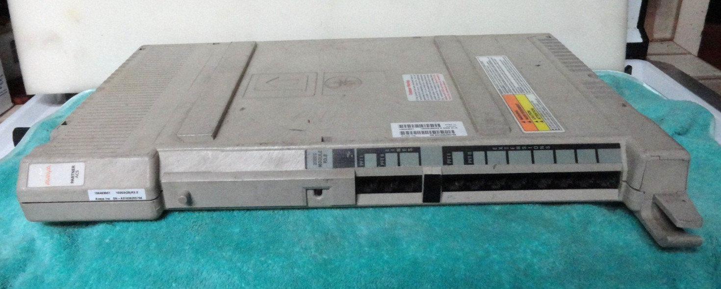 AVAYA PARTNER ACS 108463001 103G9 700429277 R3.0 308EC Phone System Module