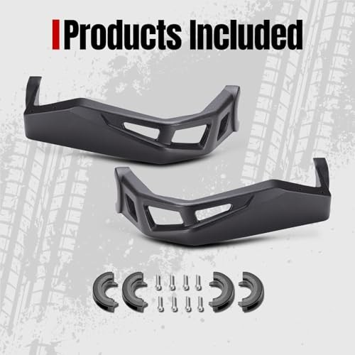 Aluminum Handlebars Handguards Protector Compatible with Can Am Ryker 600 900