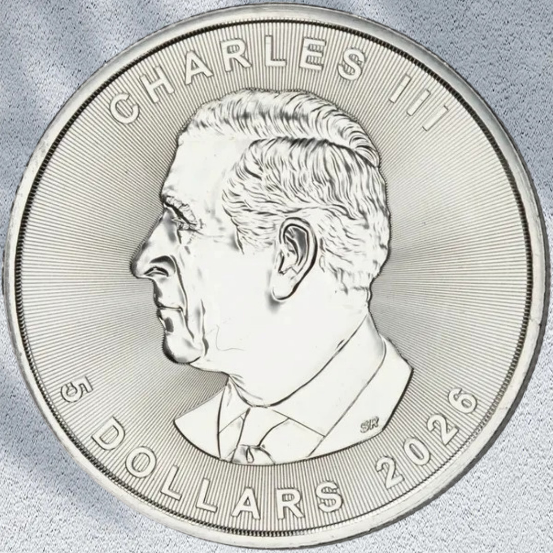 2026 Canada Silver Maple Leaf - 1 oz - $5 - BU