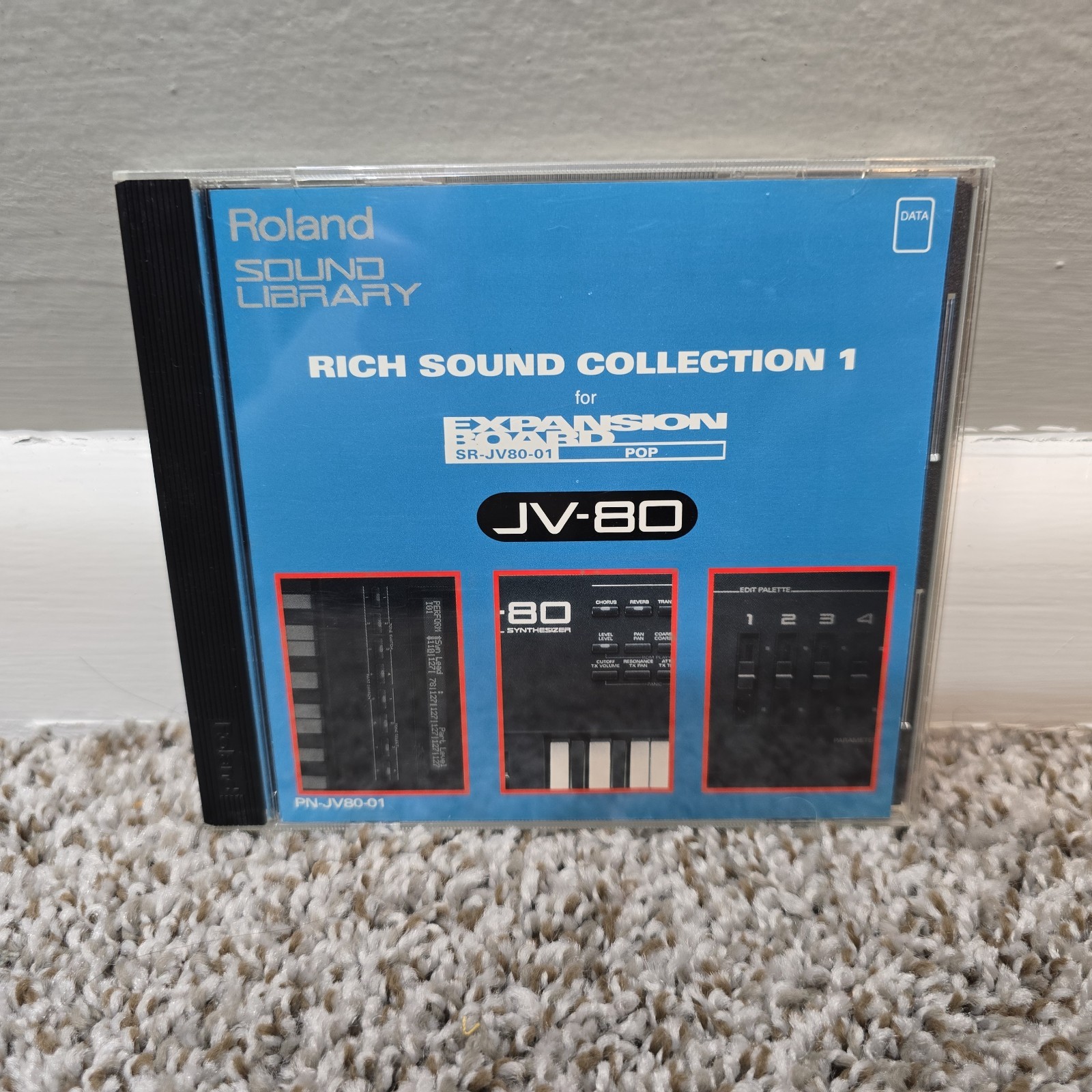 Roland PN-JV80-01 Rich Sound Collection 1 with Case