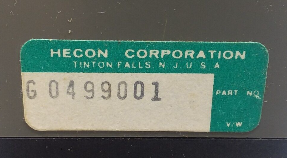 Hecon G0499001 Counter