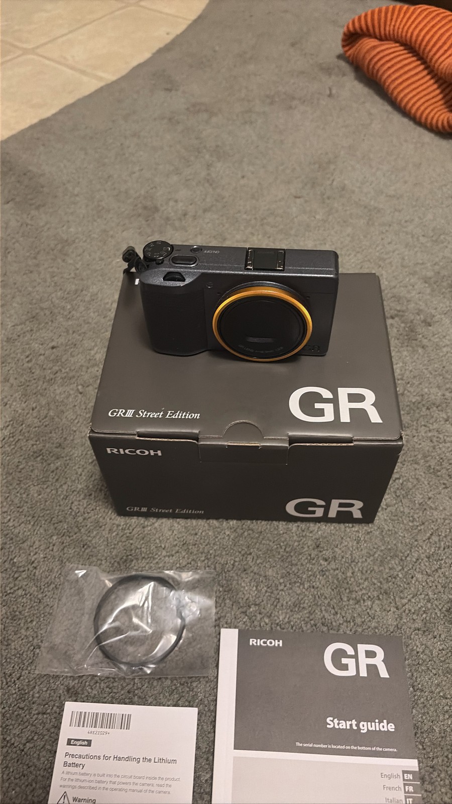 Ricoh GR III Street Edition Digital Camera GR3 24.2MP APS-C Black