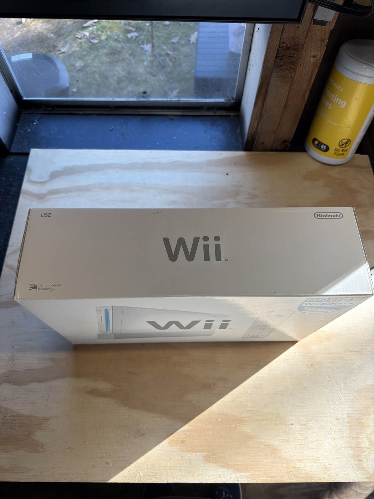 Nintendo Wii Sports White Console - BOX & INSERTS ONLY Ships Fast