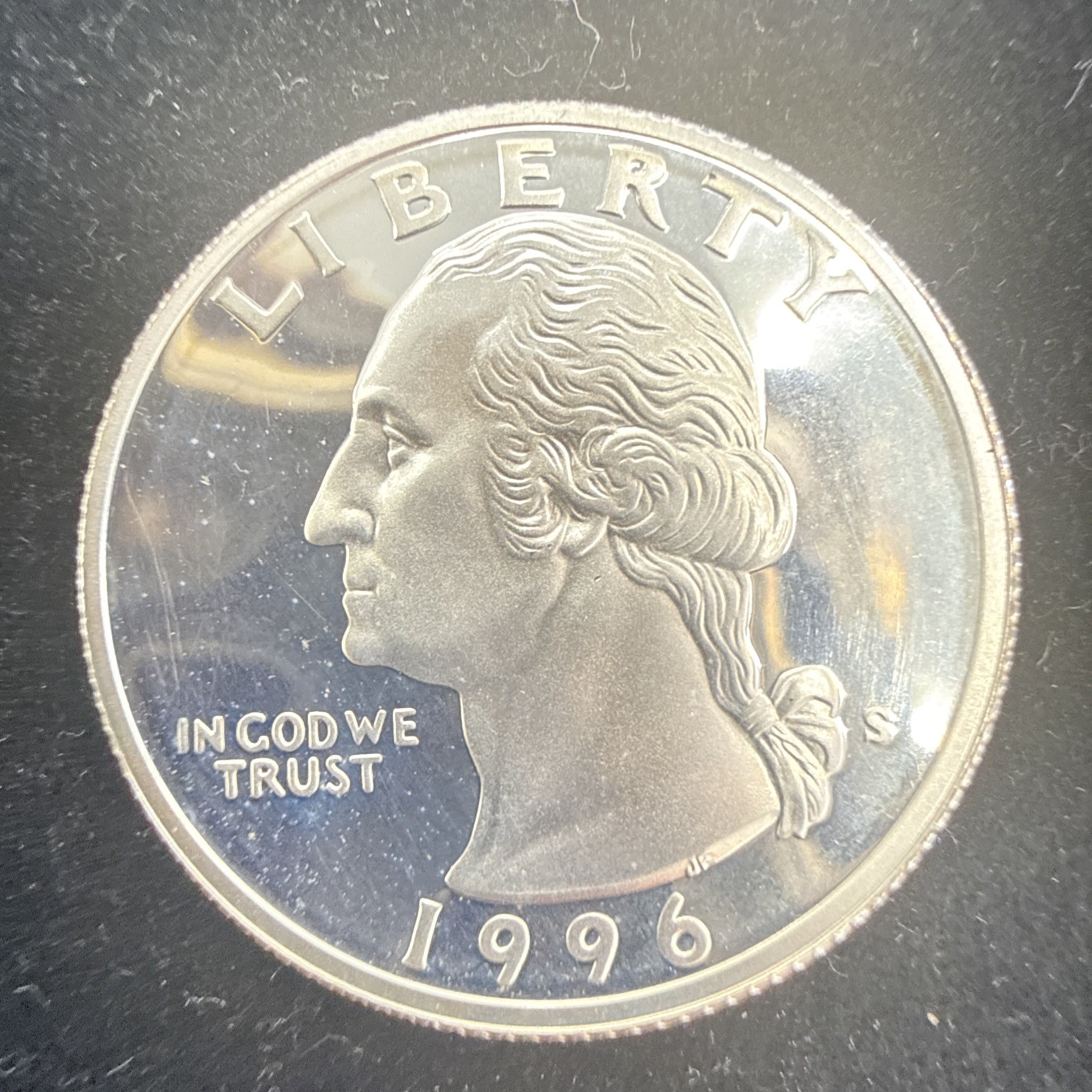 1996-S Washington Quarter 90% Silver #X708
