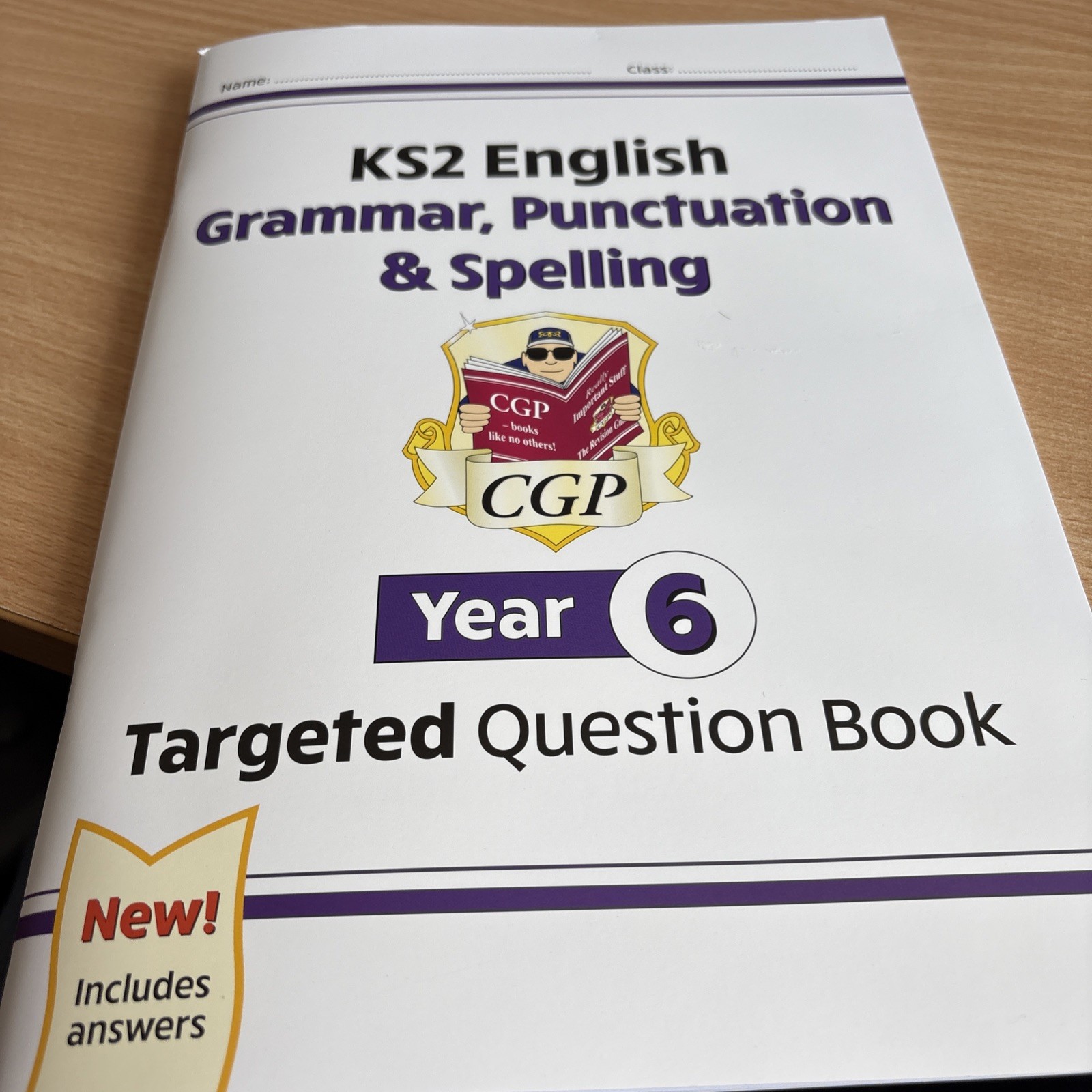 KS2 English Year 6 Grammar, Punctuation &..., CGP Books