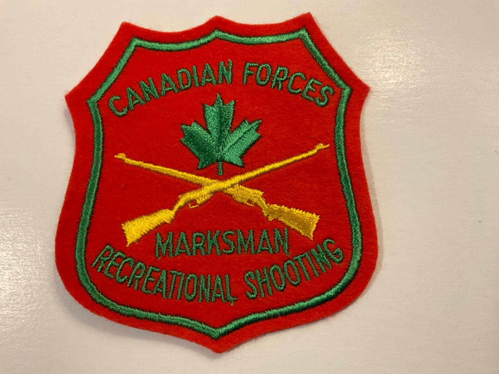 Canadian Forces /  Marksman Shooting /Rifle/Army/ Canada ….Free Shipping!