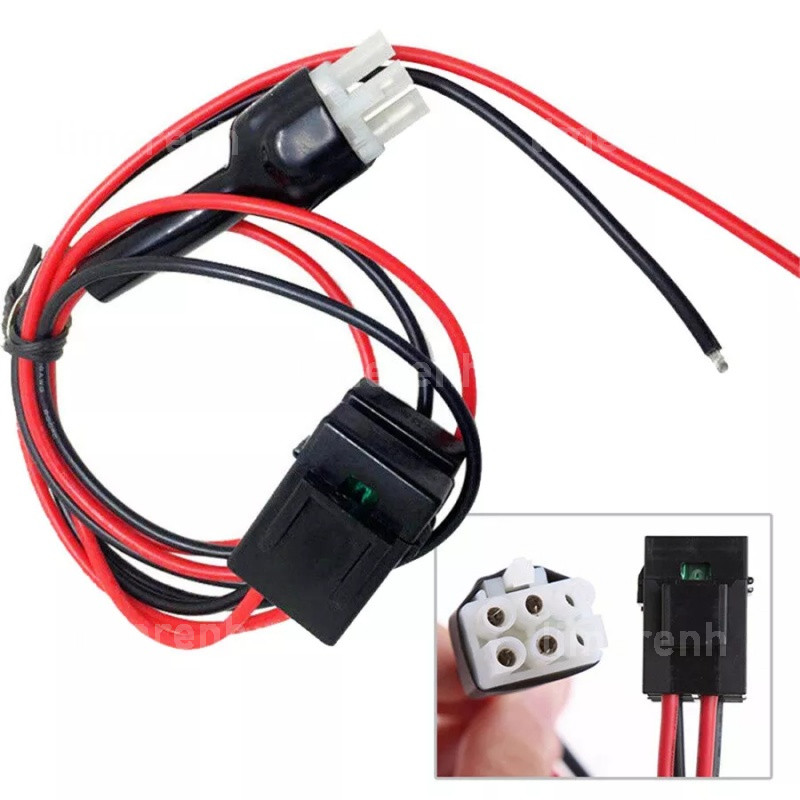 6 pin DC Power Cord Cable For Kenwood Icom Radio IC-706 TS-570 TS-2000 Alinco