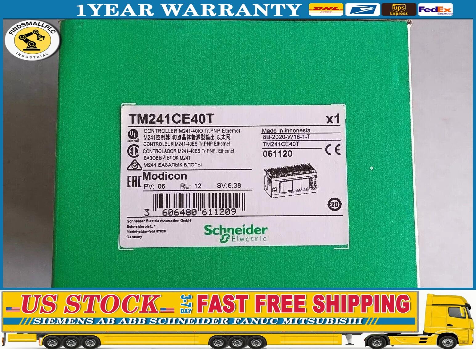1PCS New original TM241CE40T Schneider TM241CE40T Fast delivery