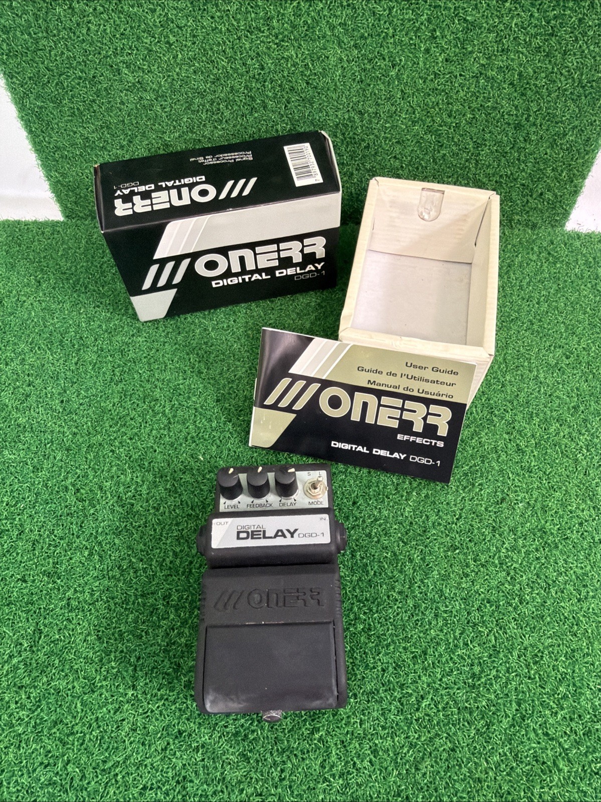 Onerr Digital Delay Guitar Effects Pedal DGD-1 With Box And User Guide