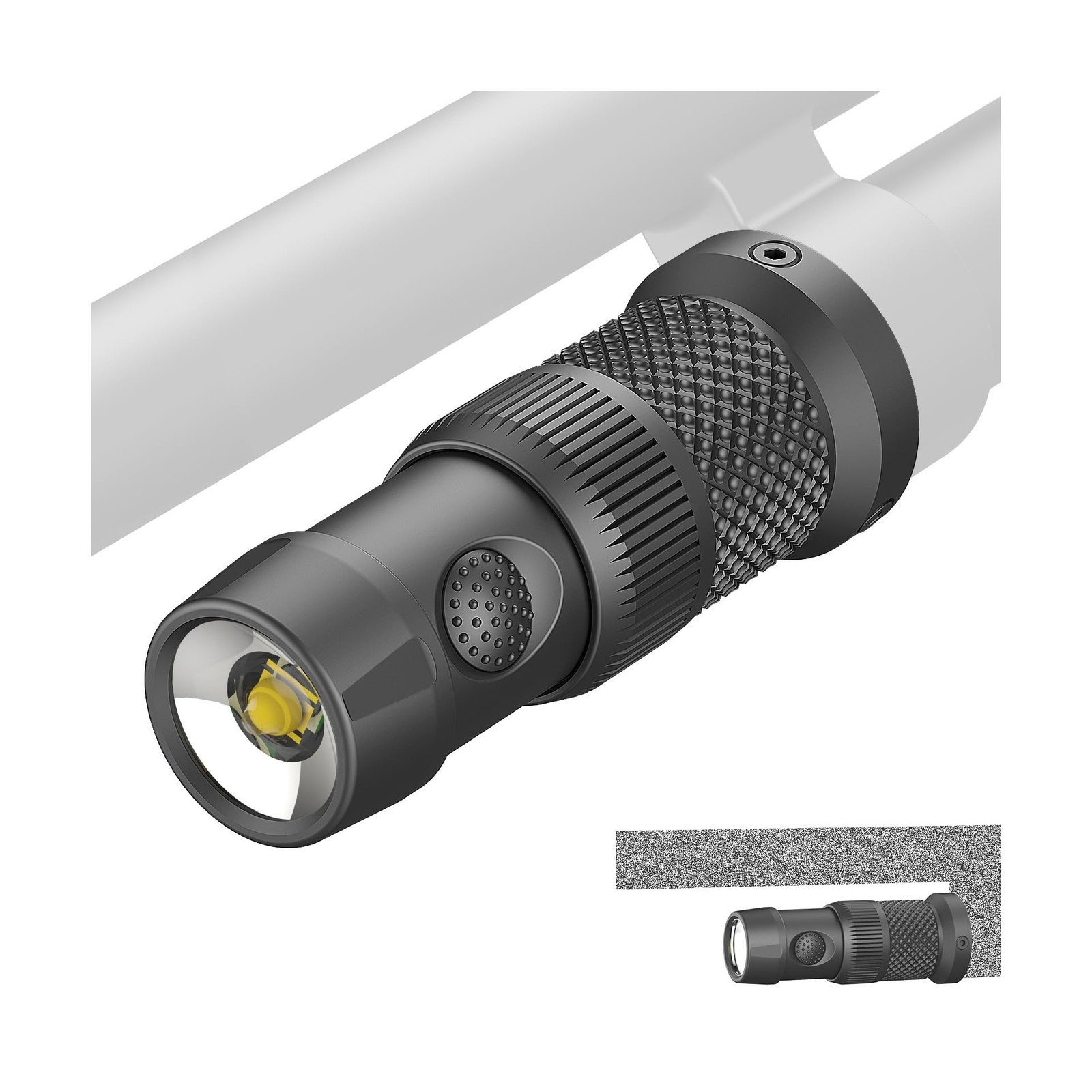 TOUGHSOUL Tactical Mag Tube Cap Flashlight 500 Lumen Max for Reming... Fast Ship