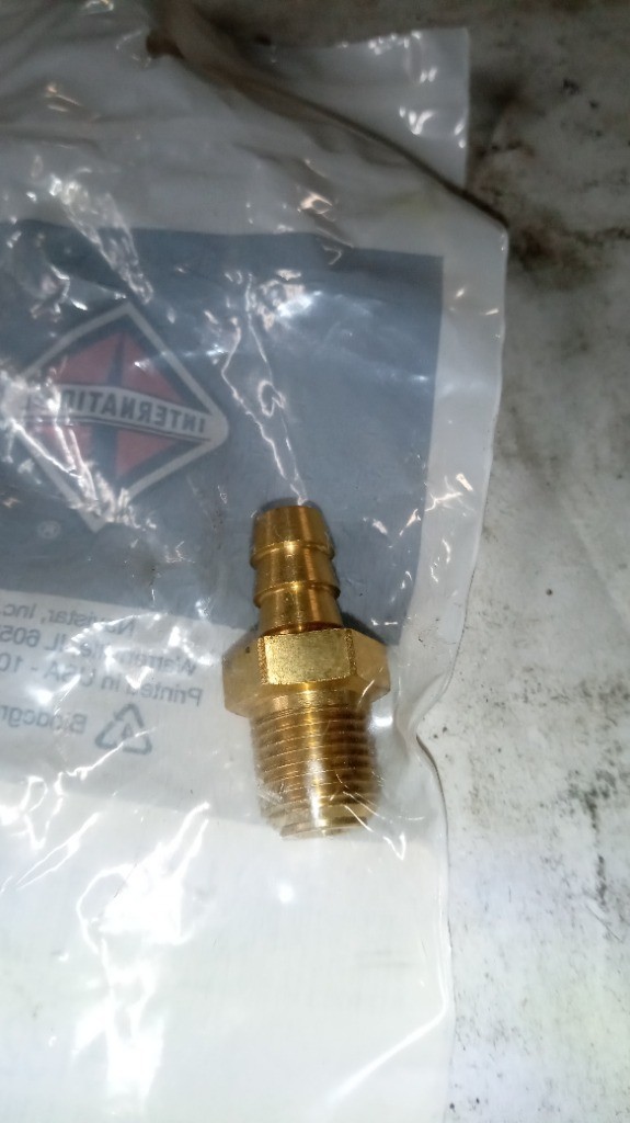 1813248C1 NEW INTERNATIONAL FUEL FILTER TO TANK CHECK VALVE E9TZ-9K061-A
