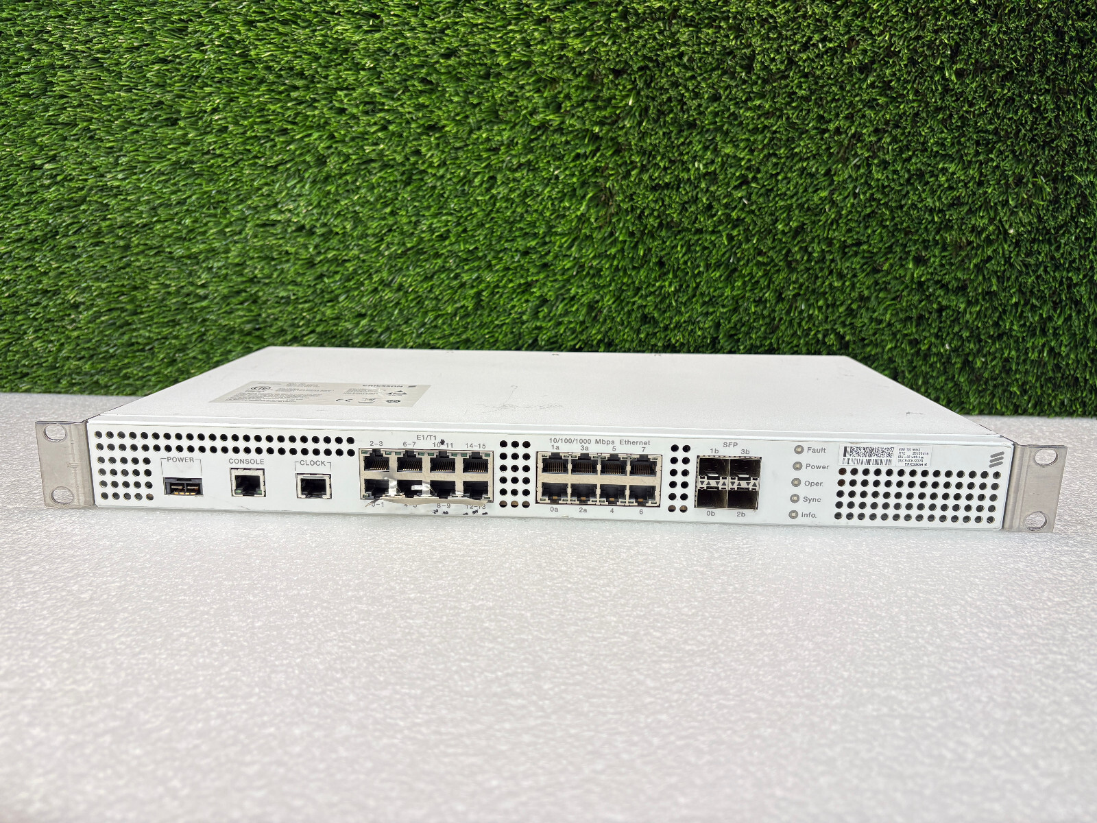 PRE OWNED | Ericsson SIU-02 / KDU 137 596 EthernCustomize Network Switch - White