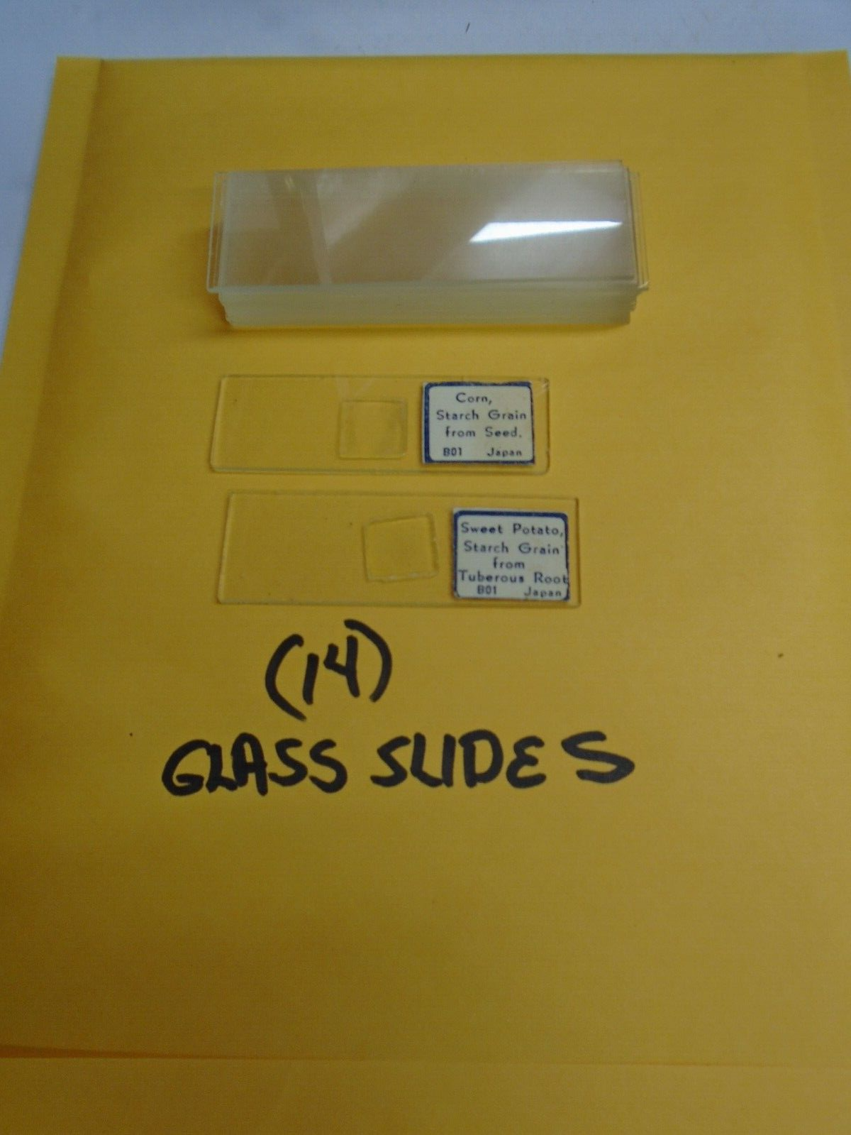 Vintage "GILBERT" MICROSCOPE CASE+SCOPE+(14) SLIDES+1963 "SKIL CRAFT" MANUAL