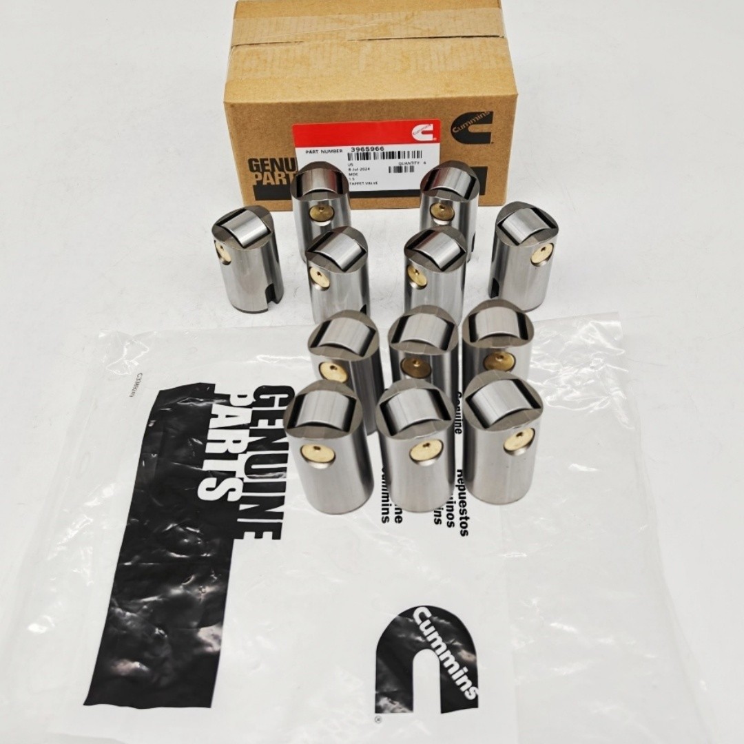 12Pcs Valve Tappet 3965966 Fits For Cummins 6B5.9 6C8.3 B4.5 B6.7 CM2350 B121B
