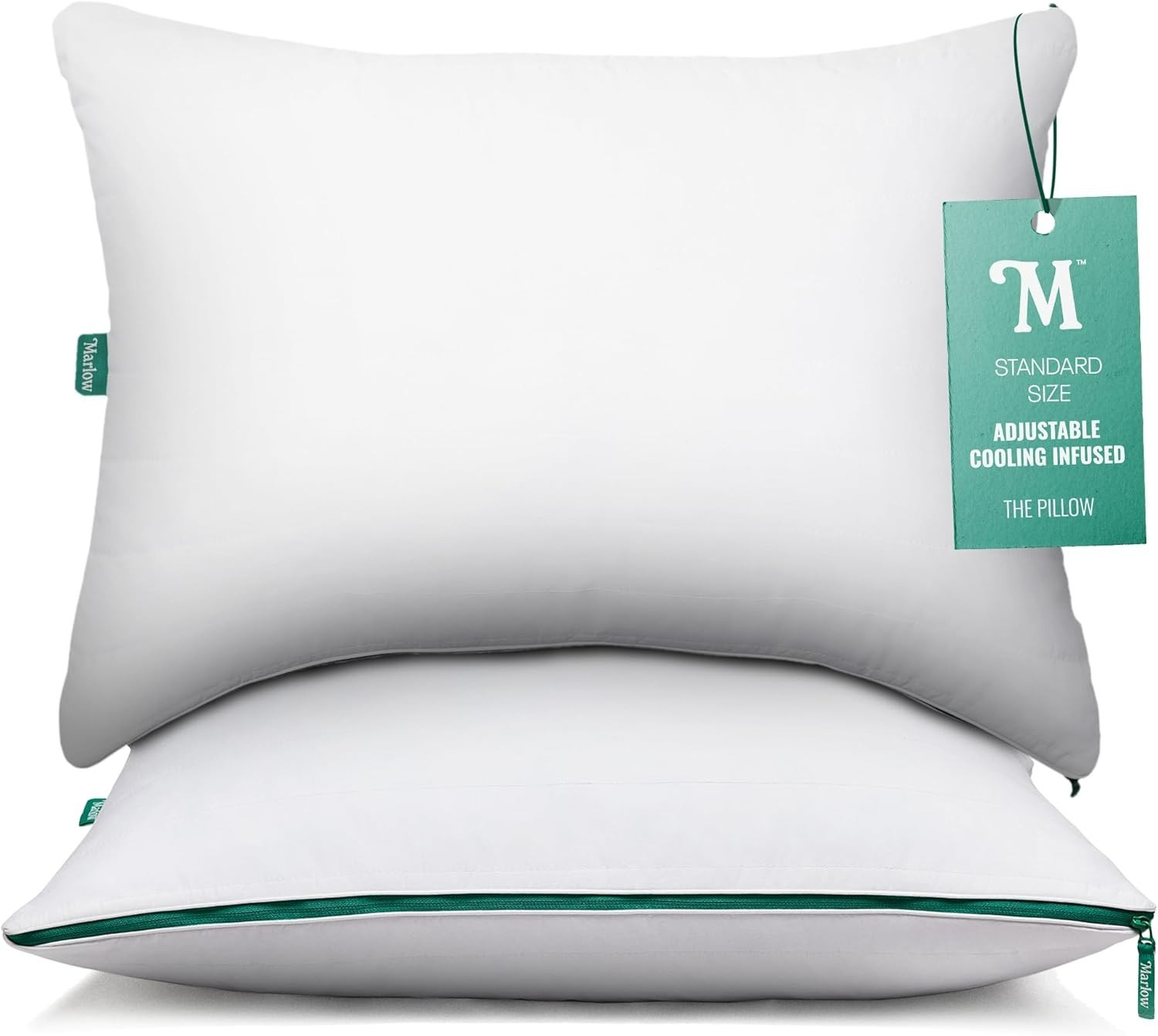 *NEW IN BOX* Marlow Adjustable Memory Foam Standard Bed Pillow by Brooklinen