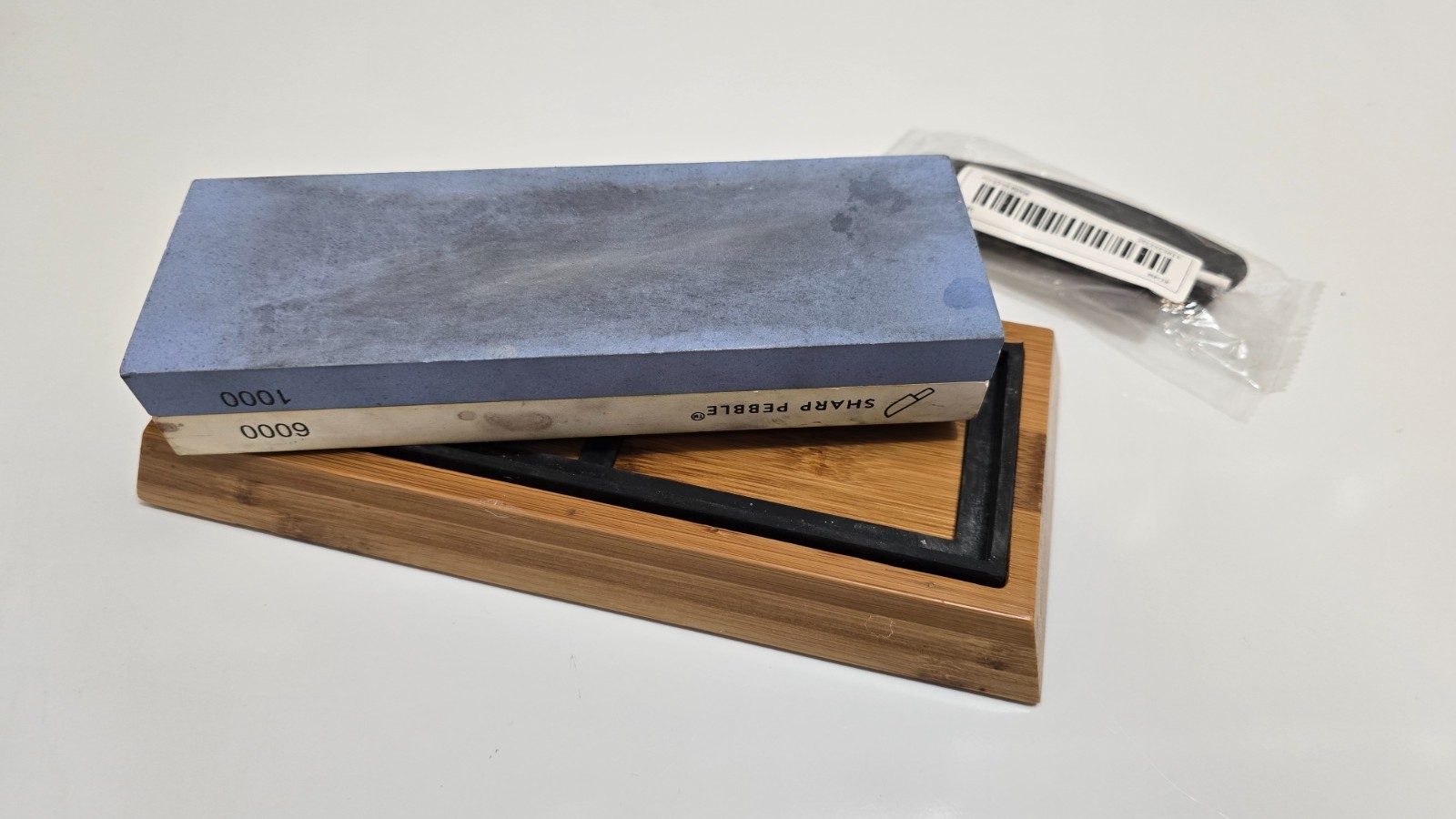 Sharp Pebble Premium 1000/6000 Waterstone 2 Side Grit  Whetstone Knife...