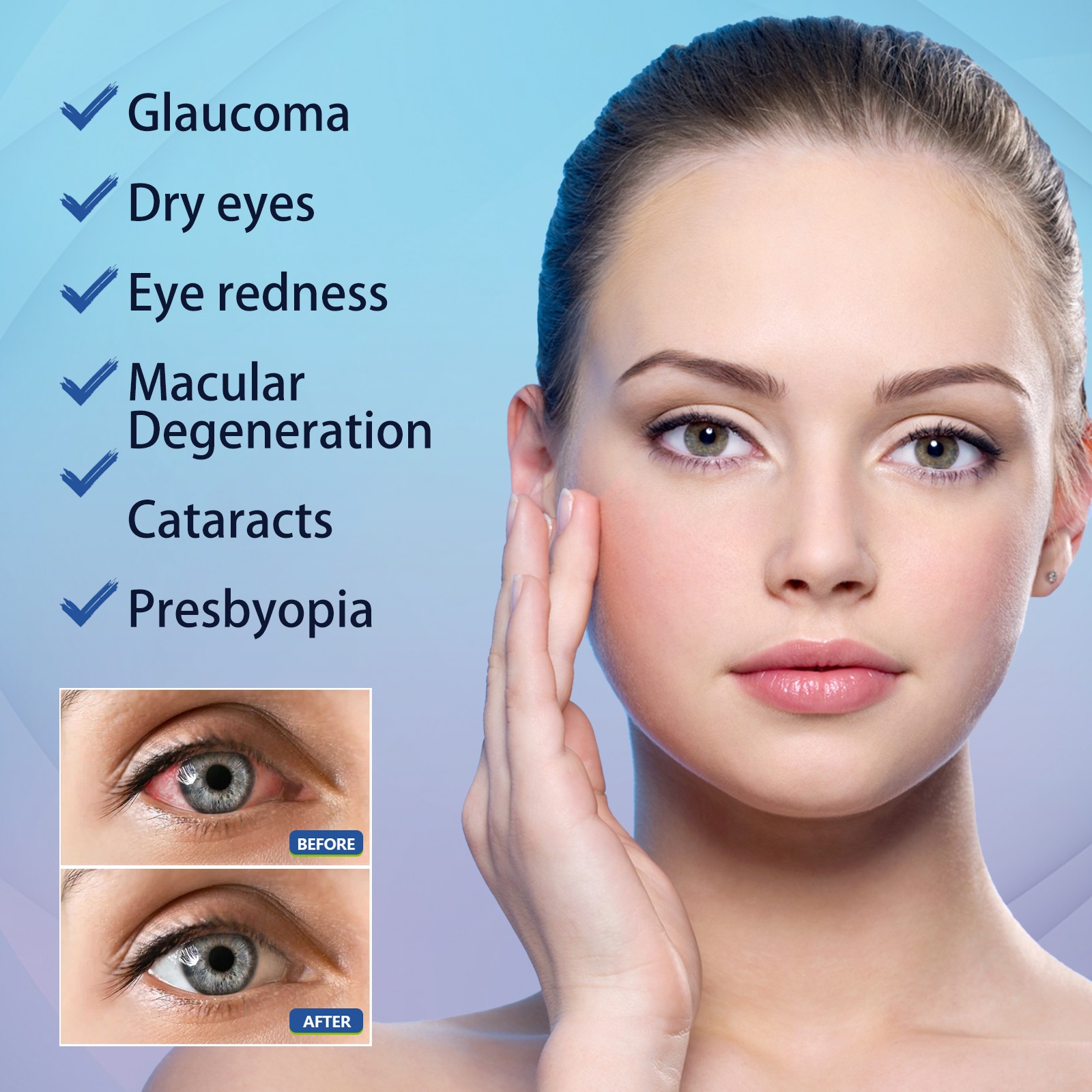 Moisturizing Eye Drops, Soothing Comfort for Dry Eyes