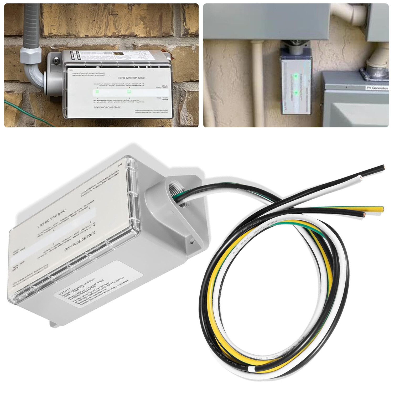 Whole House Surge Protection Device Rated FS100 for Siemens 100,000 Amps