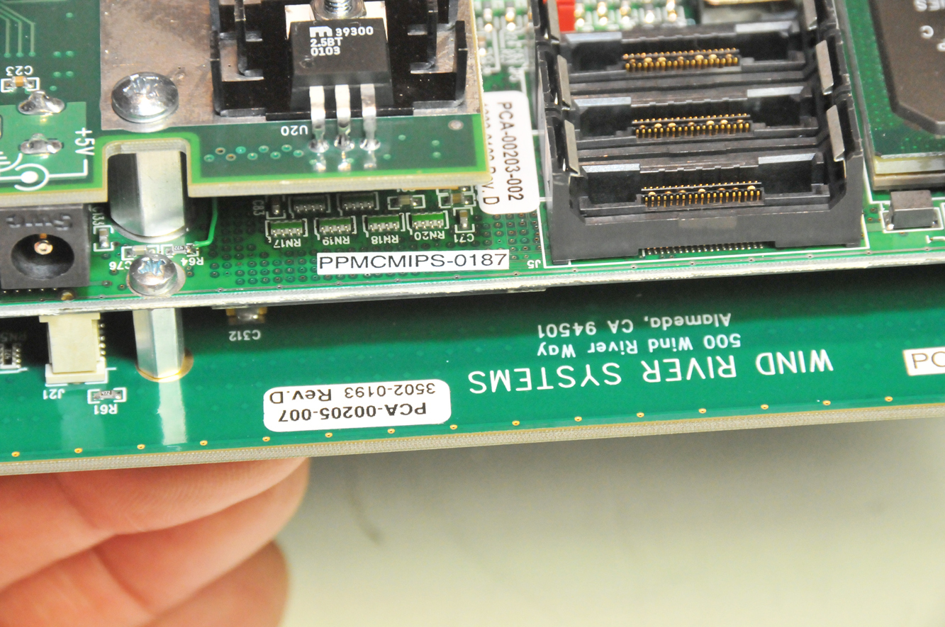 Wind River EST Corp PCIMDB Board w/ PPMCMIPS-0187 CPU + 3.3v PCI Module Used