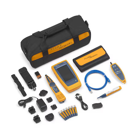 Fluke Networks Liq-Duo-Vfl-Lfd Cable Network Tester, 15 V Dc Output